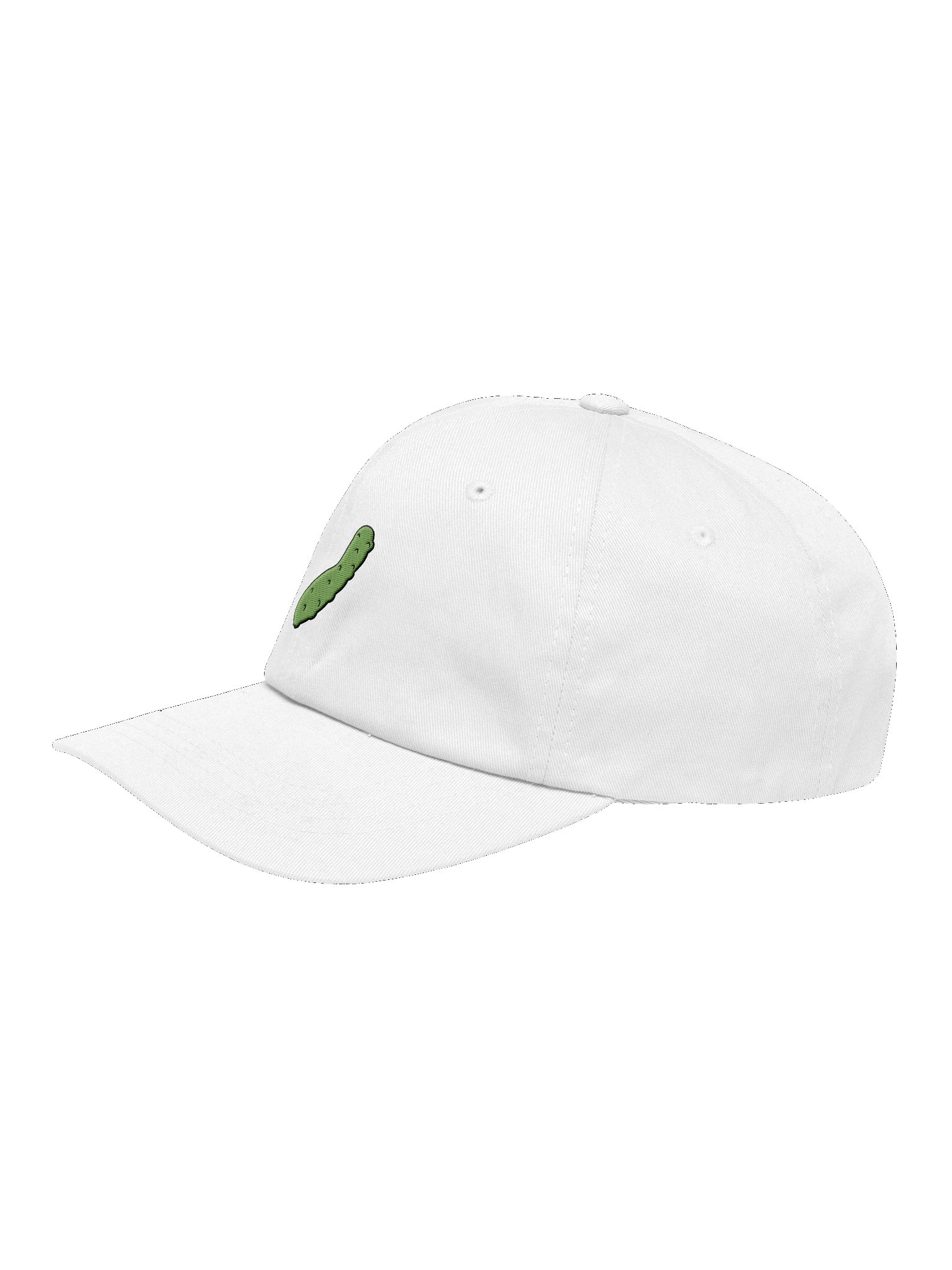 White pickle hat product image (3)