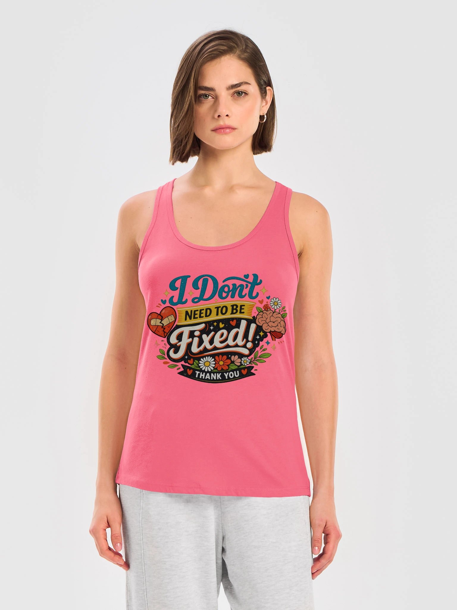 I Don't Need to Be Fixed Women's Tank product image (11)