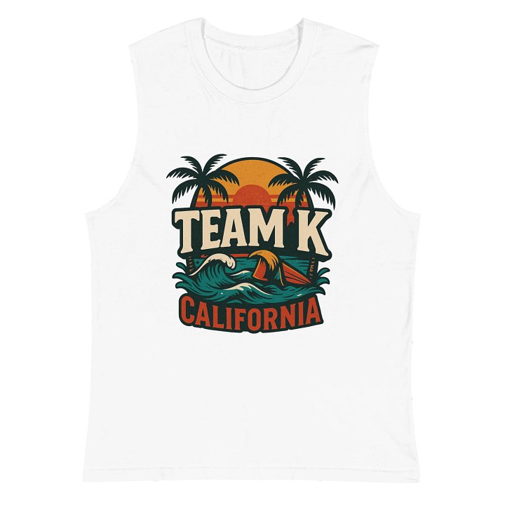 TEAM K CALIFORNIA Muscle Shirt product image (2)
