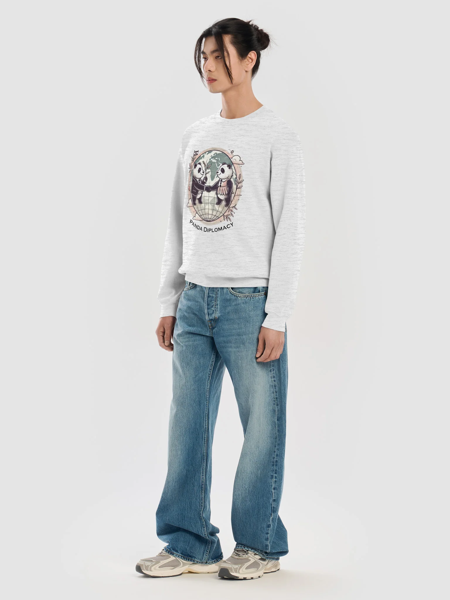 Panda Diplomacy Crew (Light Colors) product image (42)