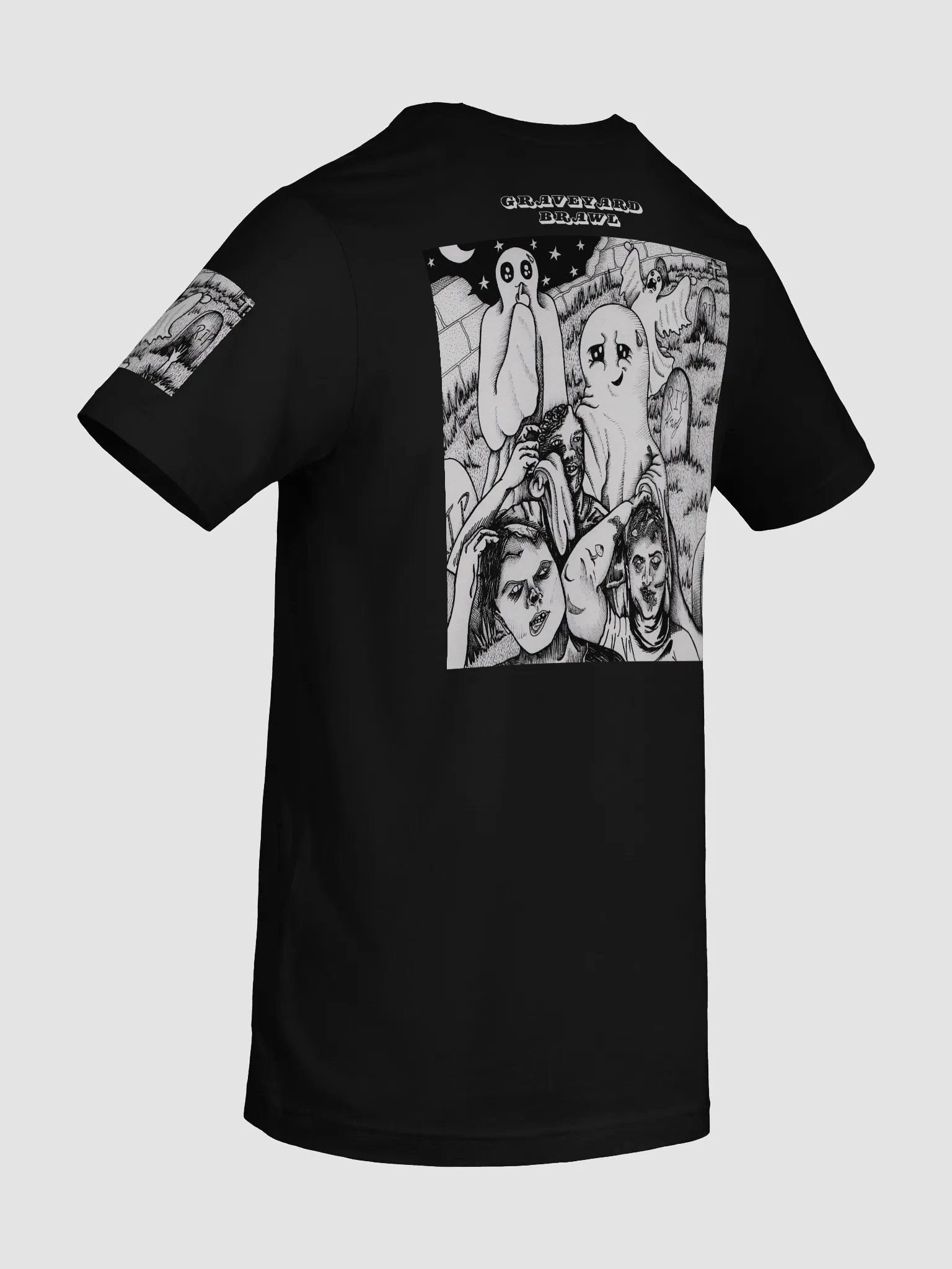 Graveyard Brawl T-Shirt product image (8)