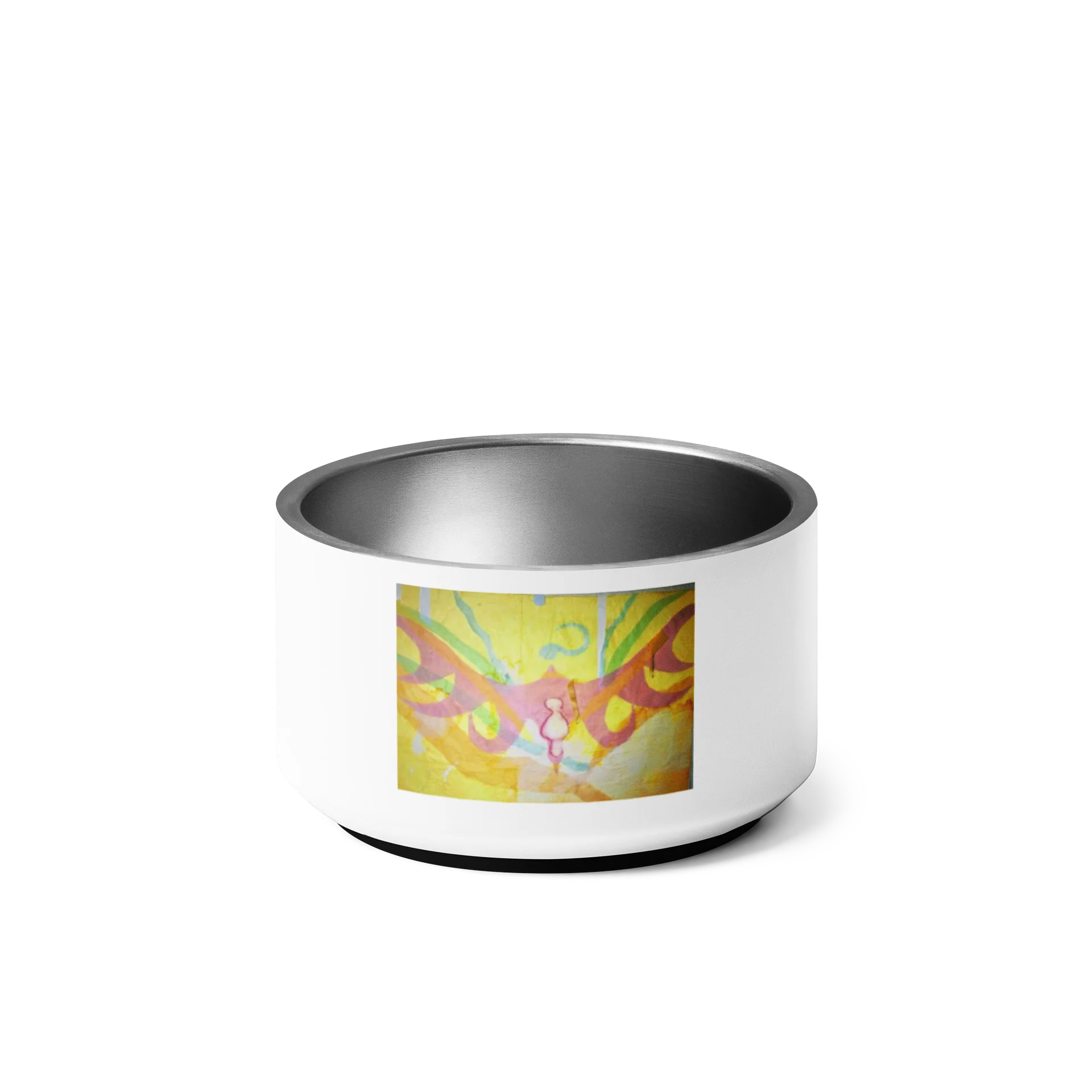 Abstract Waves Pet Bowl product image (1)