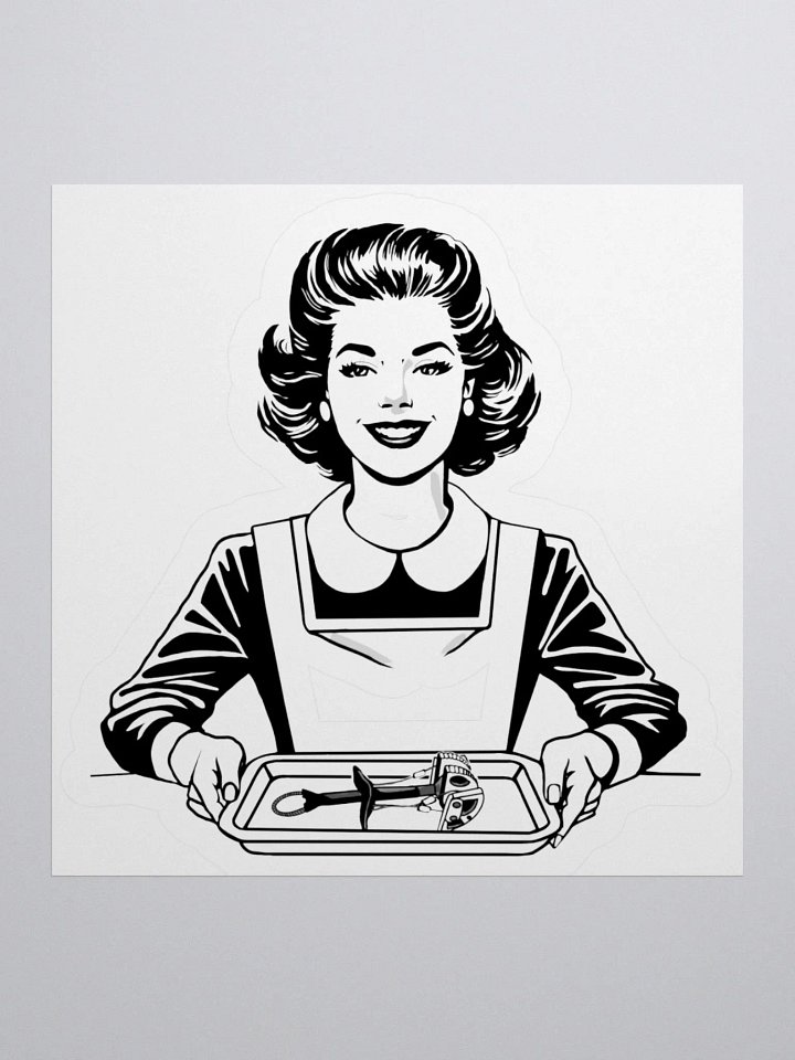 Trad Mom - Kiss Cut Sticker product image (1)