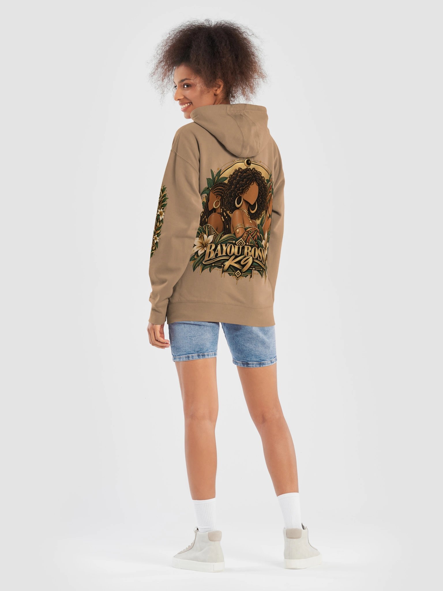 Young Lady Premium Graphic Hoodie product image (8)