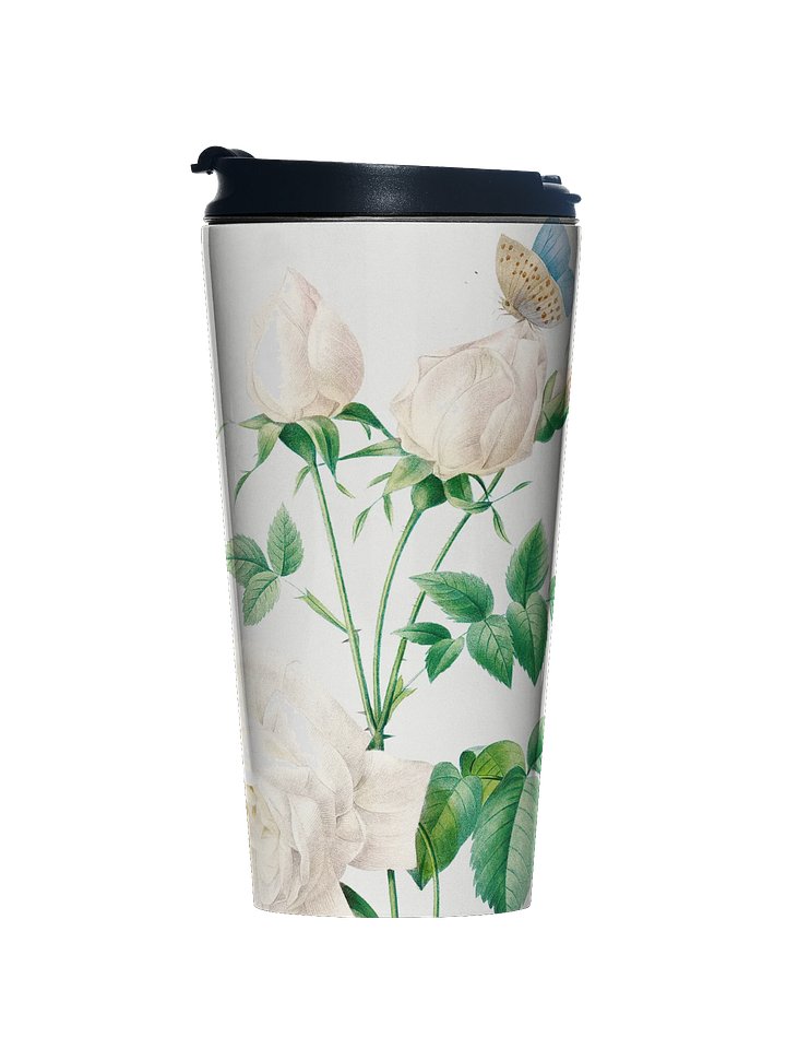 White Roses. Stainless Steel Mug product image (1)