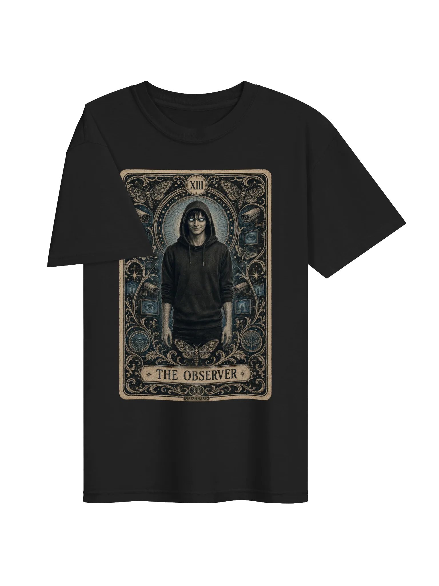 The Observer — Surveillance Horror Tarot T-Shirt product image (2)