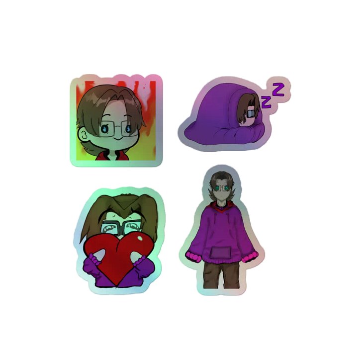 PsychicHavoc Holographic Sticker Set product image (2)
