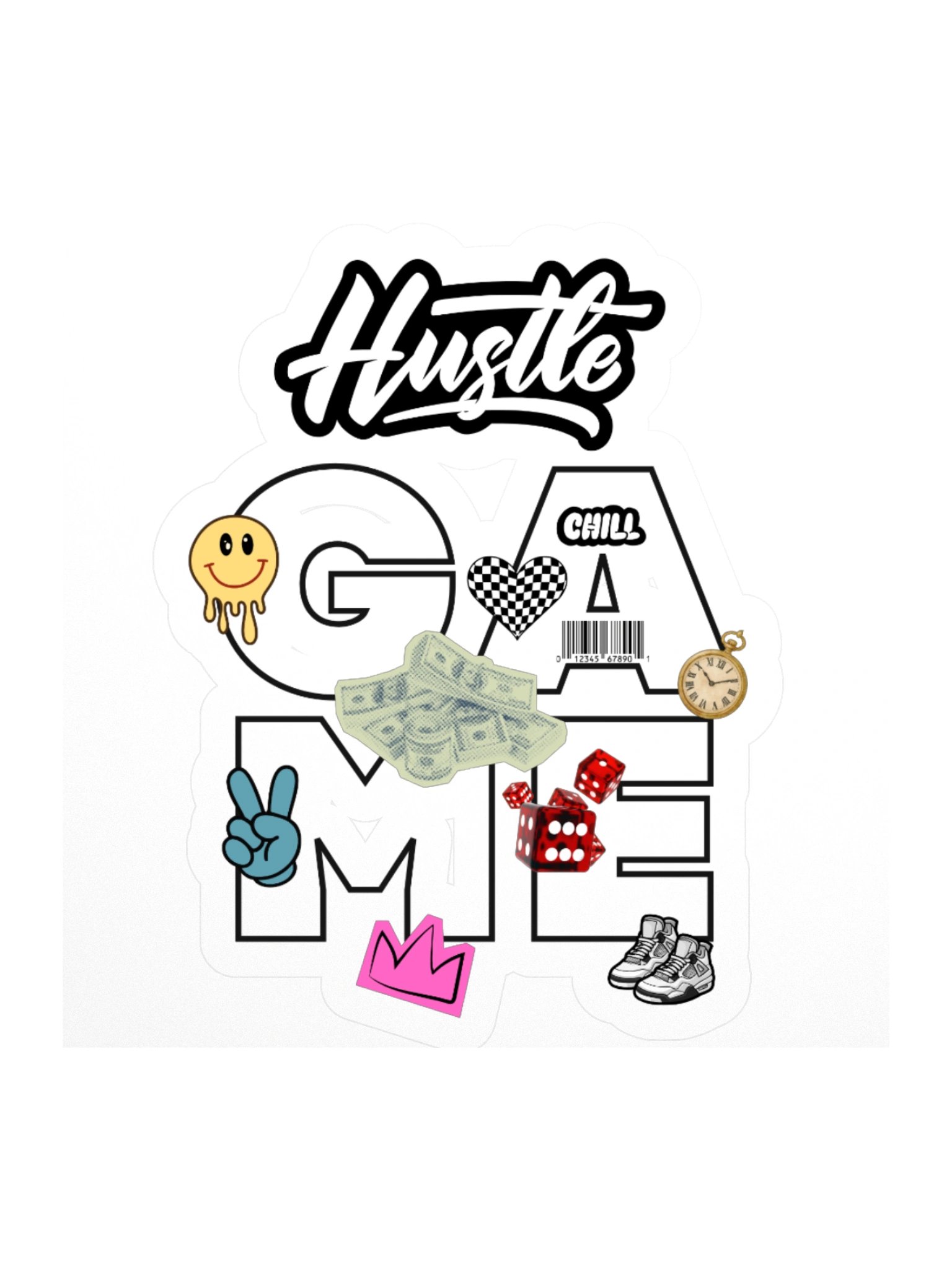 Hustle GAME Sticker product image (1)