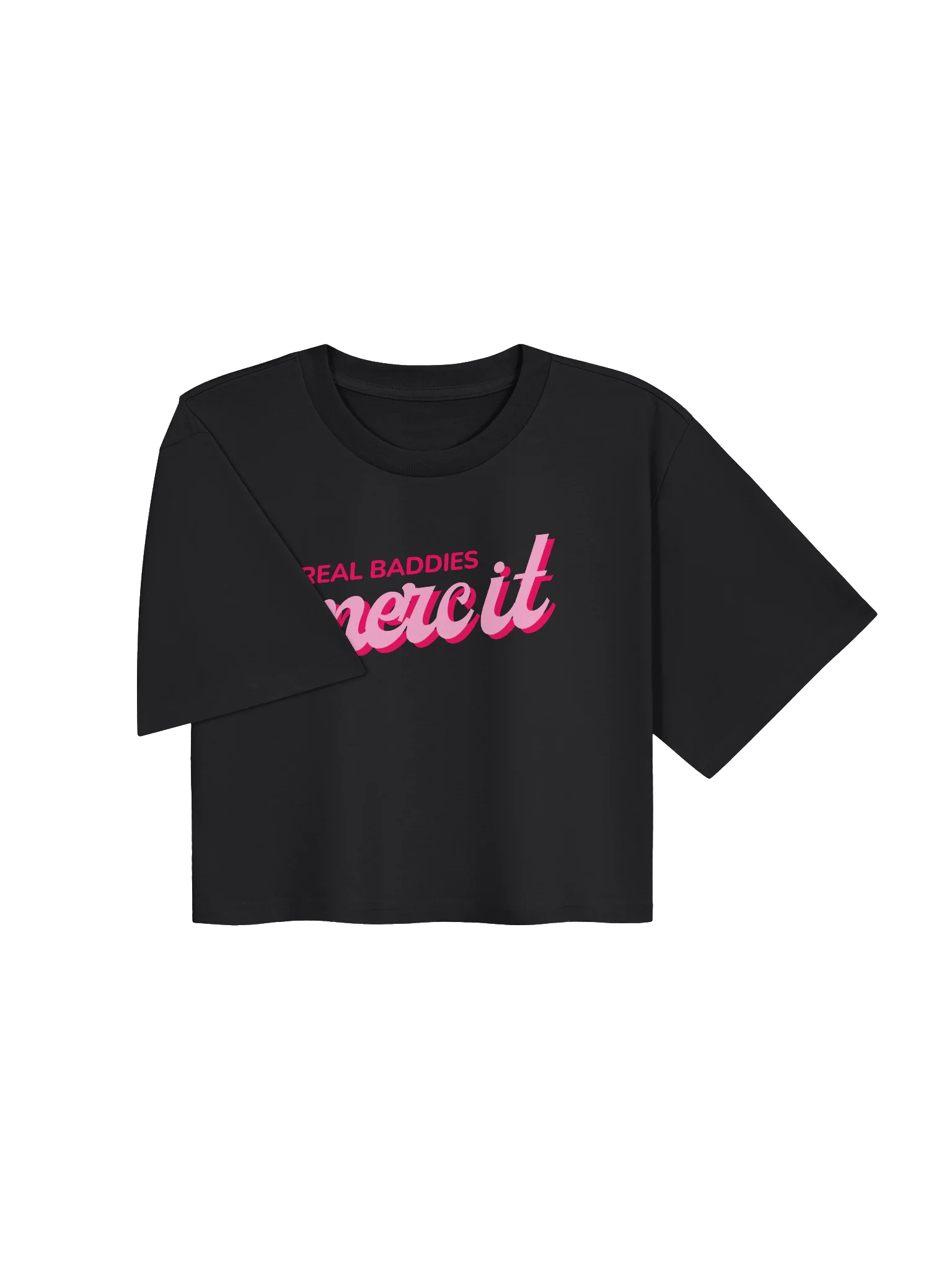 REAL BADDIES MERC IT CROP TEE product image (3)
