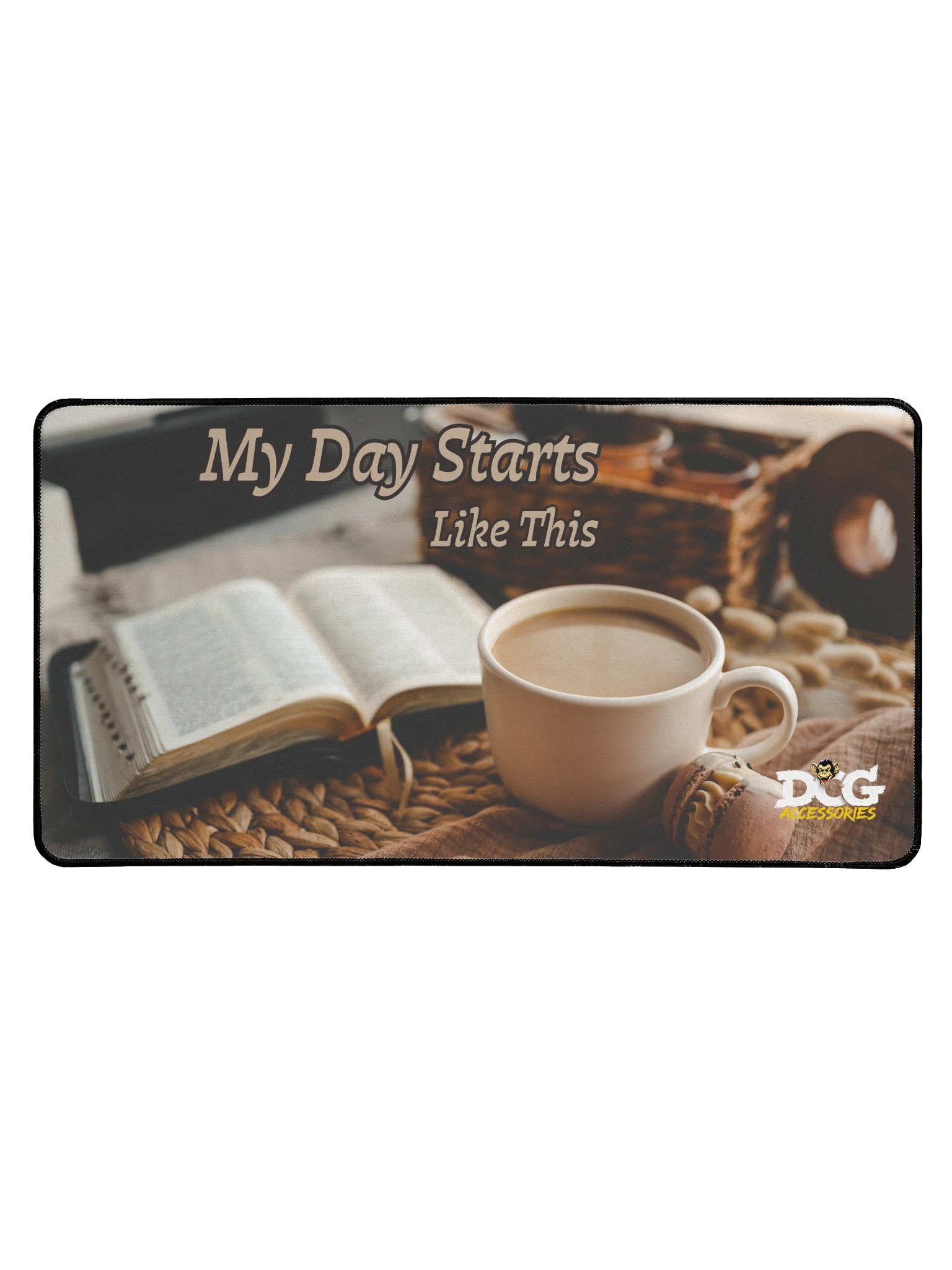 Starting my day Desk Mat product image (1)
