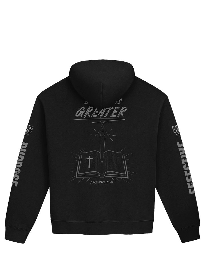 Spiritual Warfare Hoodie (Black) product image (2)