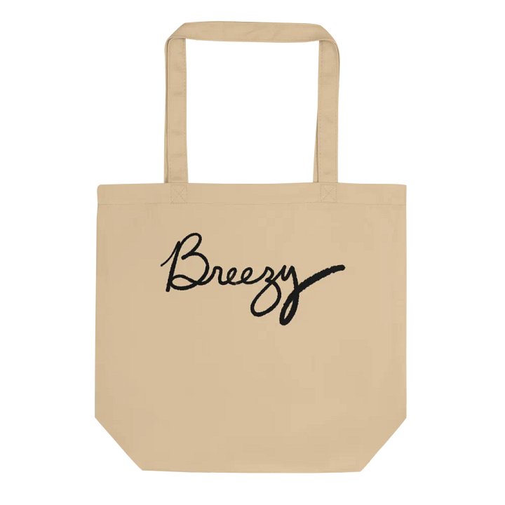 Breezy B&W Organic Tote! product image (2)