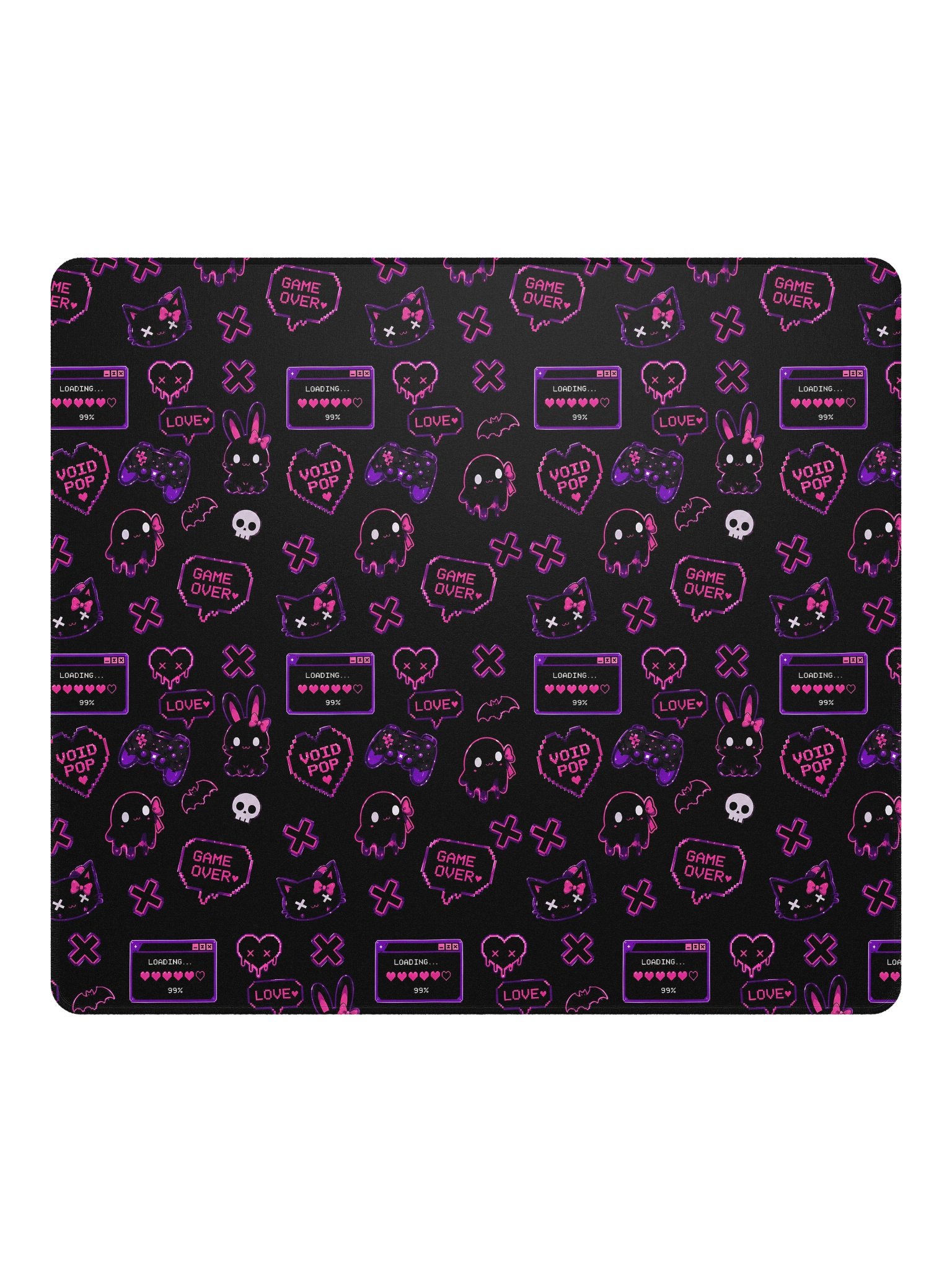 GAME OVER Mousepad (18 × 16) product image (2)