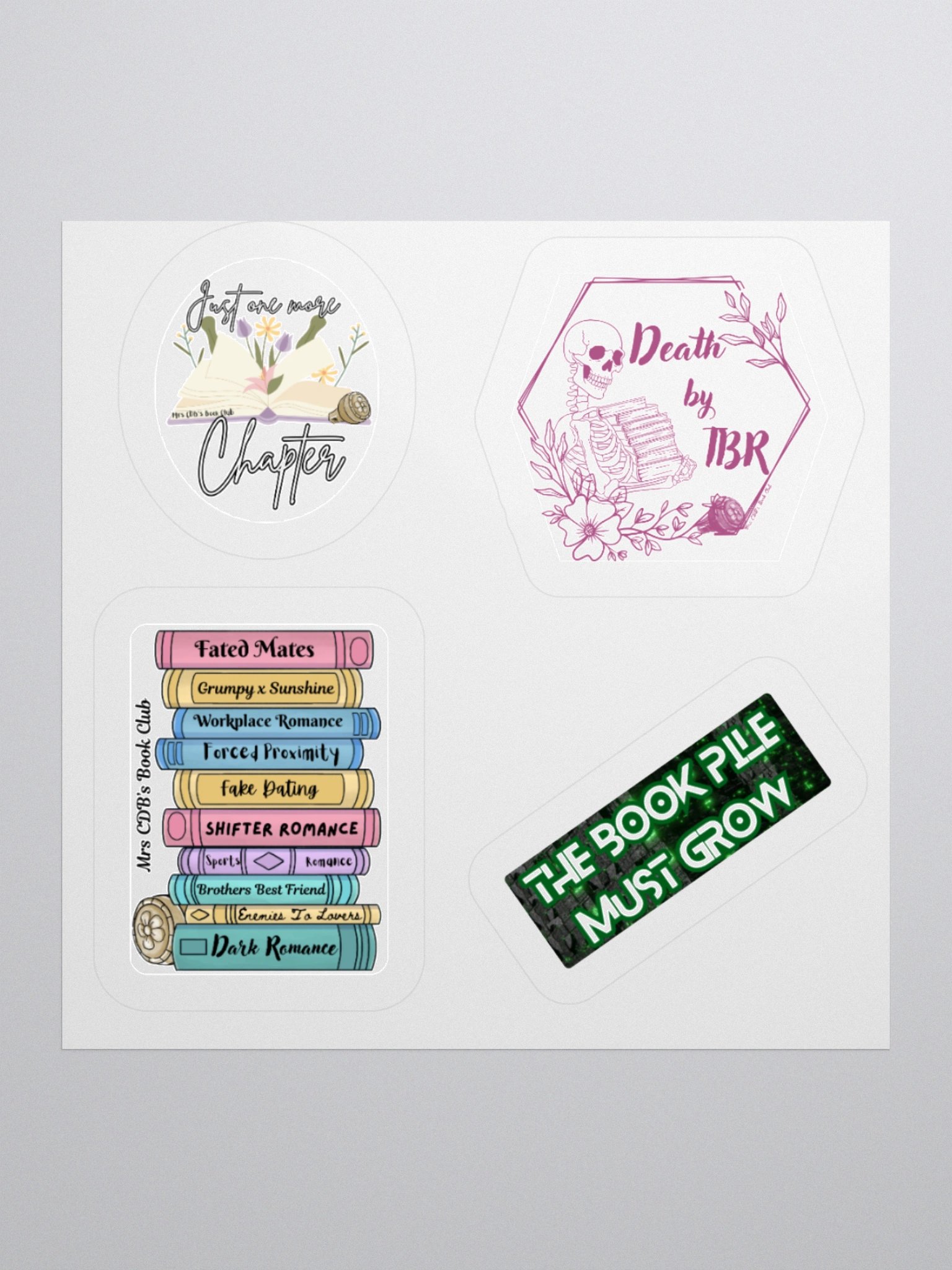 Bookish Sticker Set product image (1)