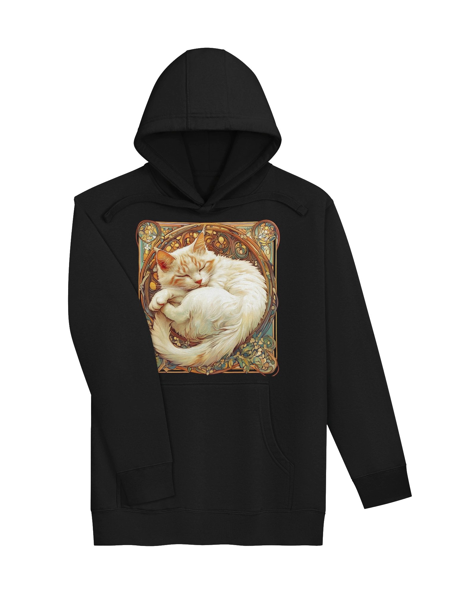 Art Nouveau Cat Dreams Hoodie product image (23)