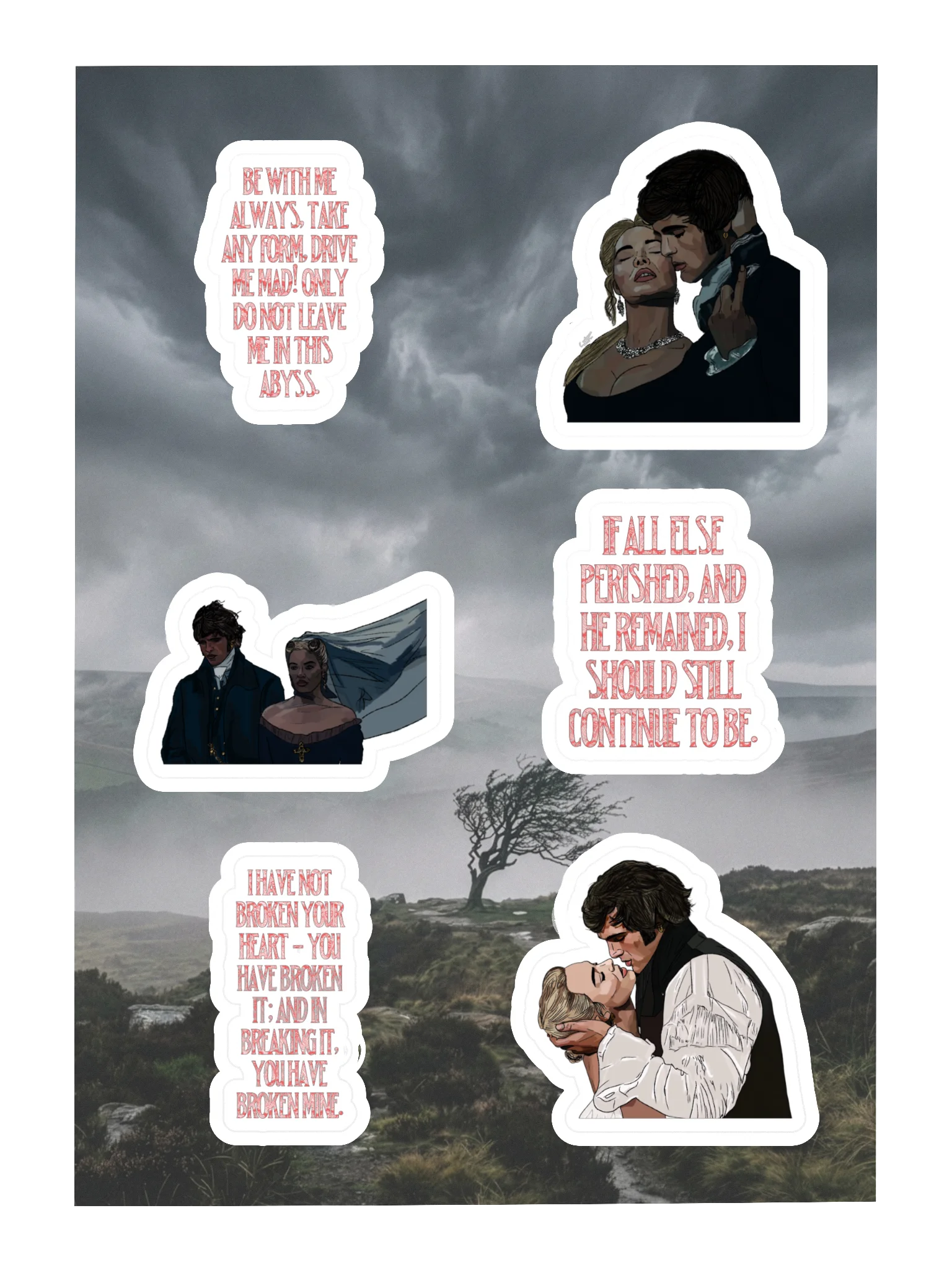 Wuthering Heights Sticker Sheet product image (3)