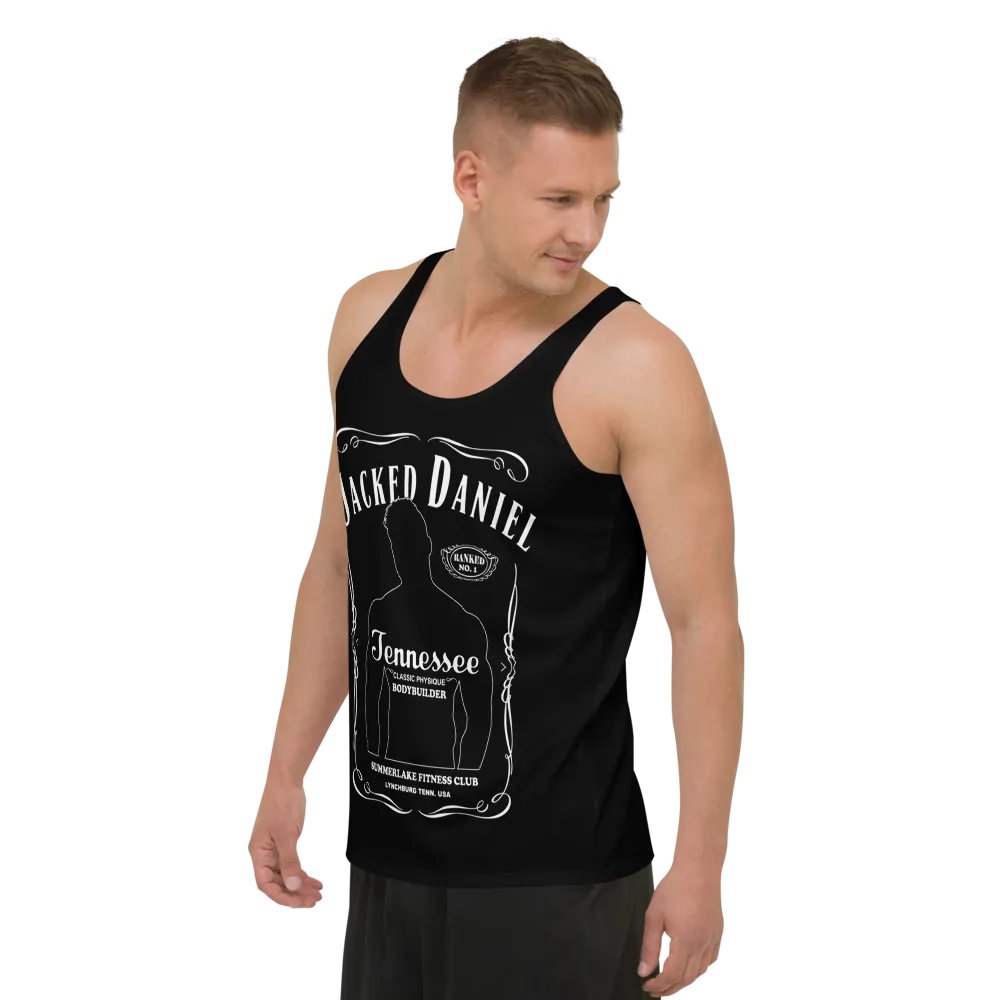 Jacked Daniel All Over Tank Top product image (3)