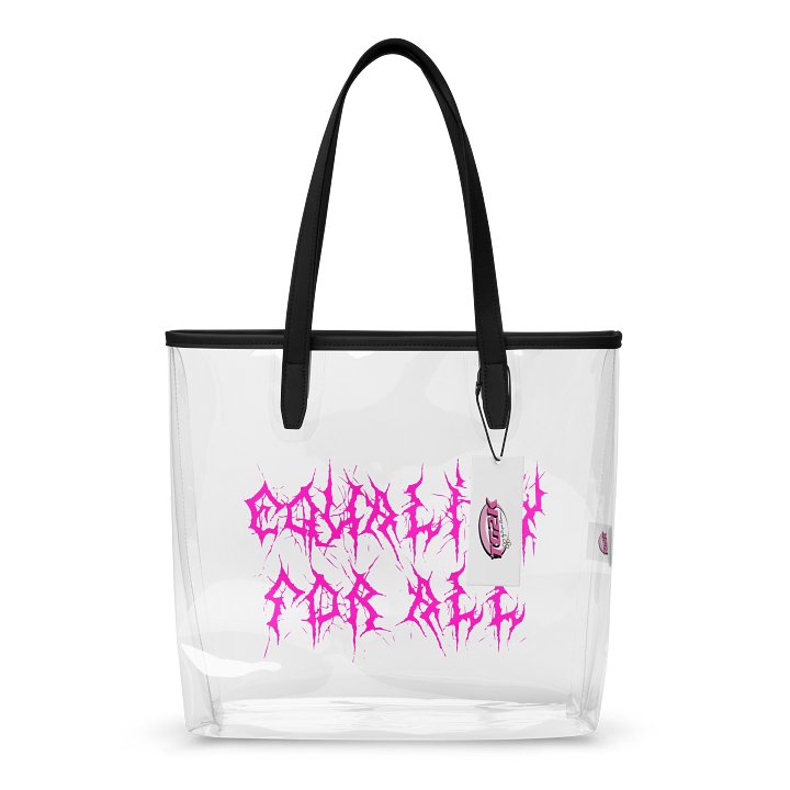 Equality For All Metal Clear Tote product image (1)