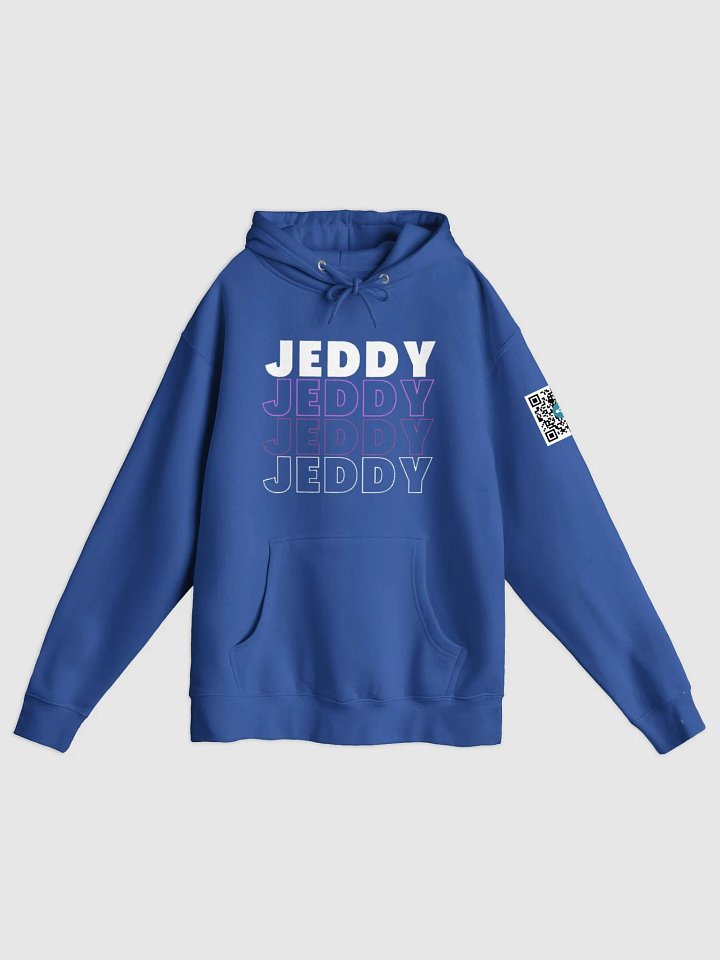 Official JEDDY Hoodie Blue product image (1)