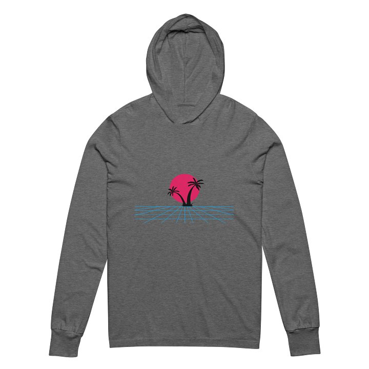 Retro Synthwave Sunset Hoodie product image (2)