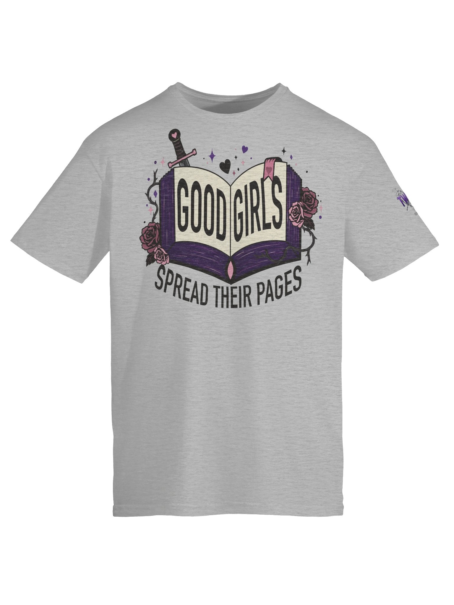 Good Girls Spread Their Pages (Unisex Soft Tee) product image (55)
