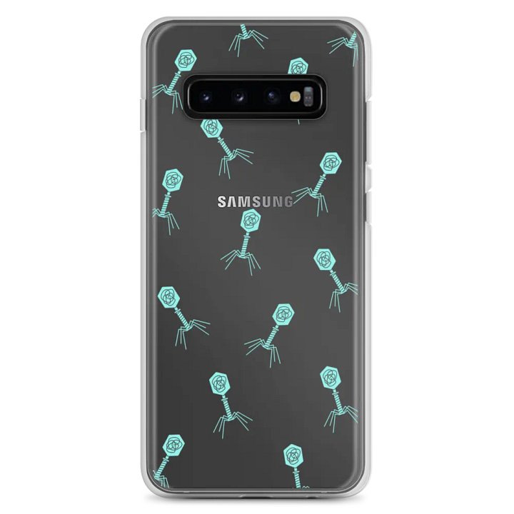 "bateriophages" clear case for Samsung® product image (7)