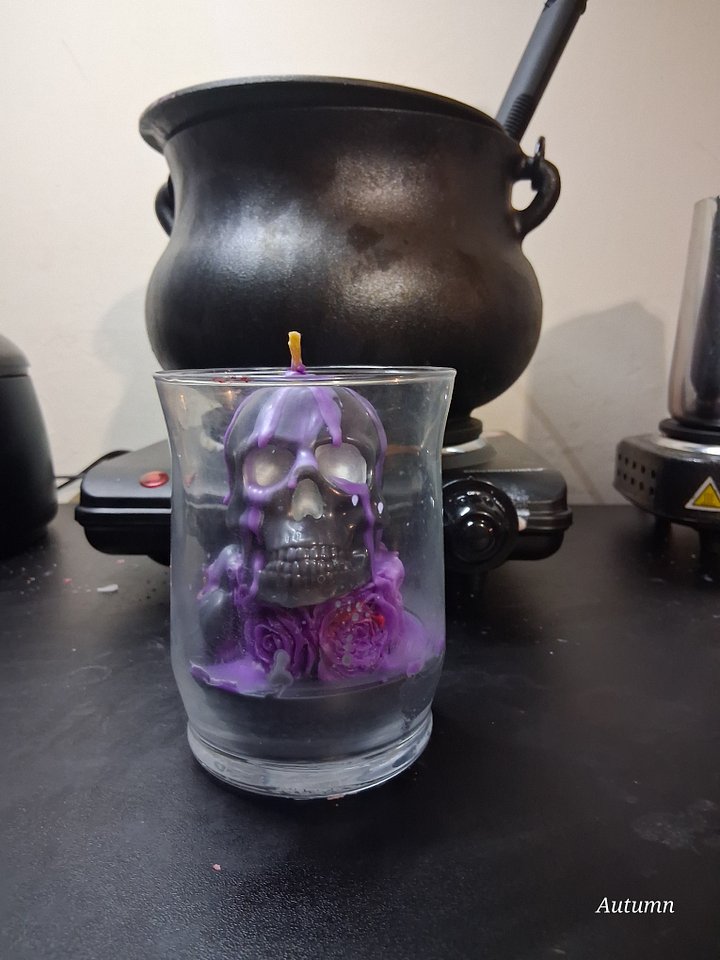 Decorative Gothic Skull Candles product image (1)