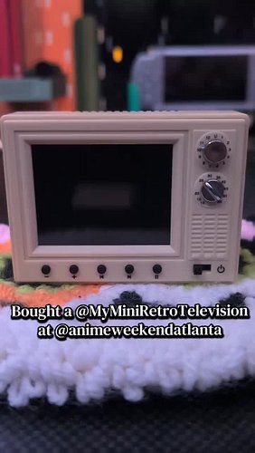 Purchased a @myminiretrotv at AWA last year & it's such a great purchase! Little mini tv that holds about 8gb of tv shows and...