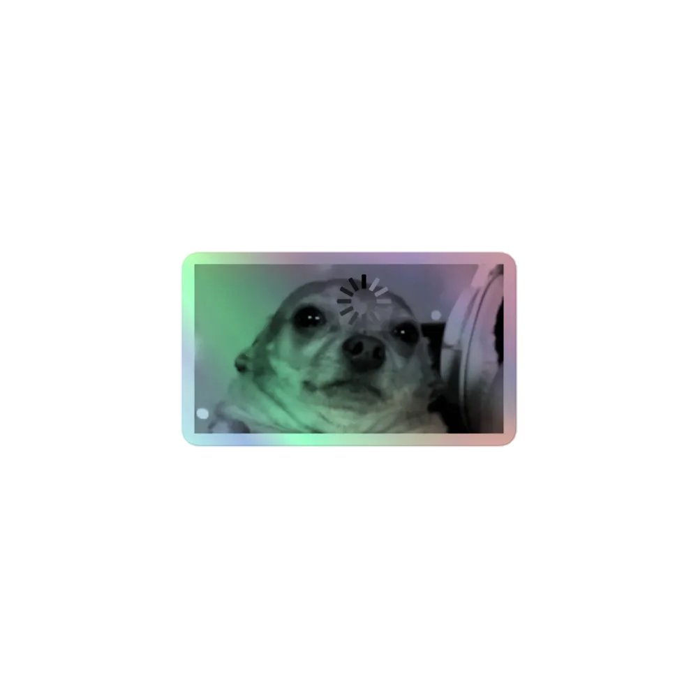 Chapo loading Holo Sticker product image (1)