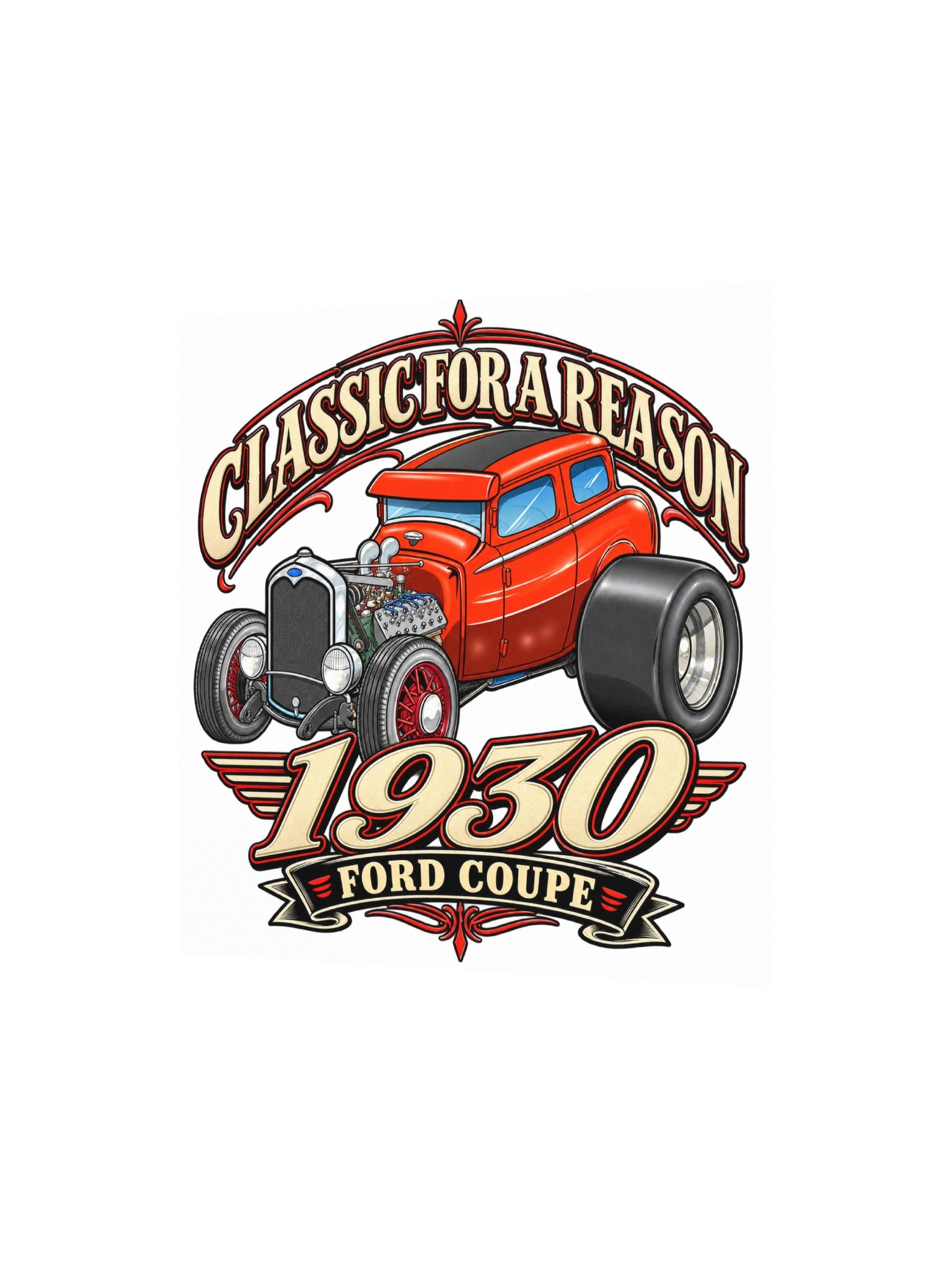 1930 Ford Coupe – Classic for a Reason Poster product image (9)