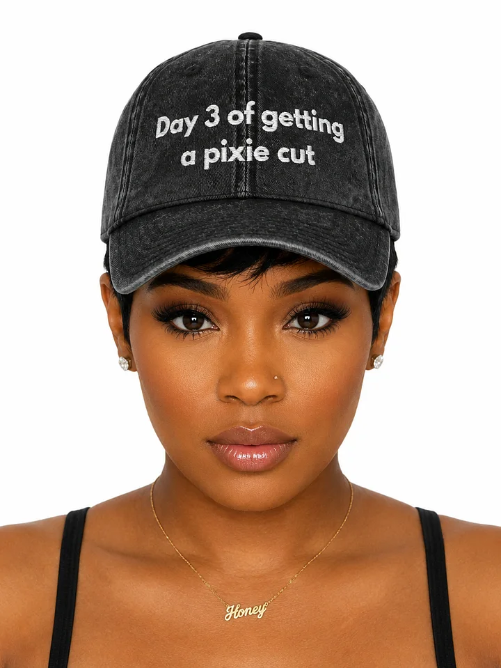 Day 3 of getting a pixie cut product image (1)