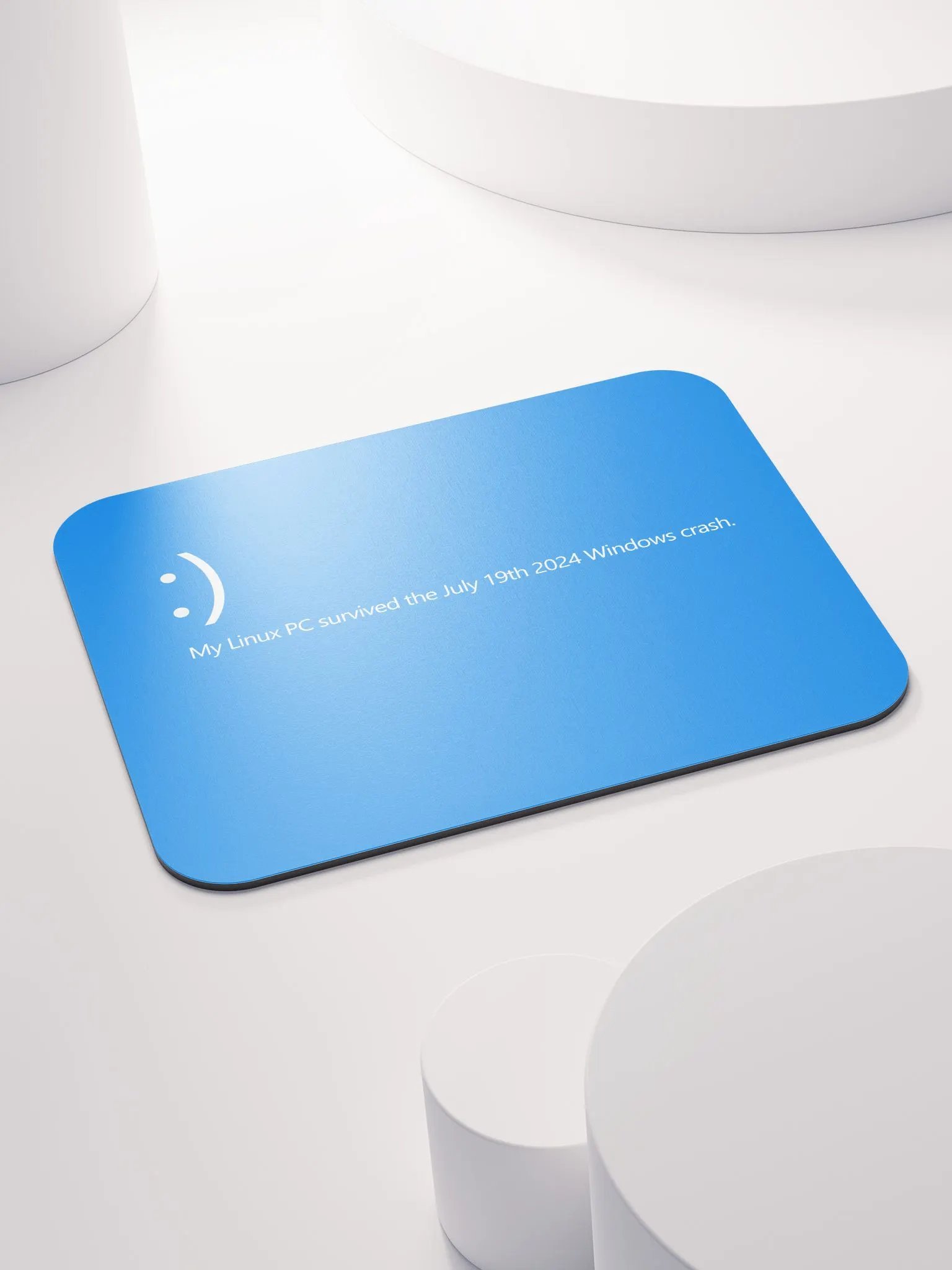 My Linux PC Survived Mouse Pad product image (4)