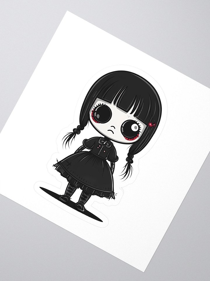 Silver Siren Kiss Cut Stickers product image (2)