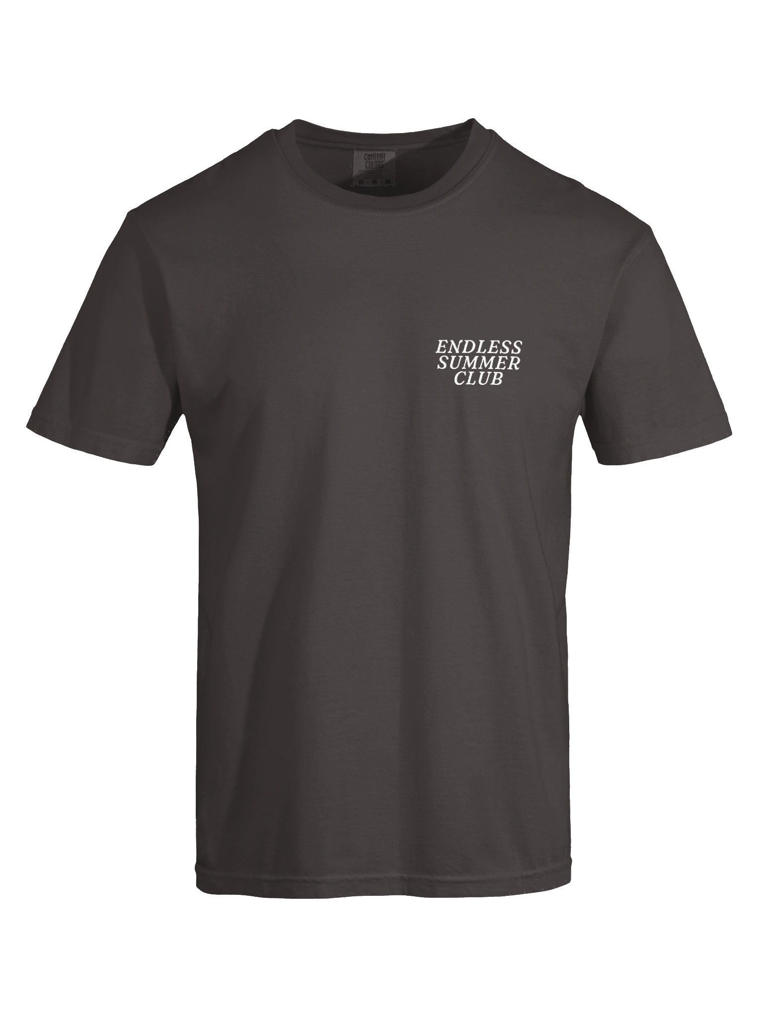 Endless Summer Club Washed Tee Charcoal / Brown product image (9)