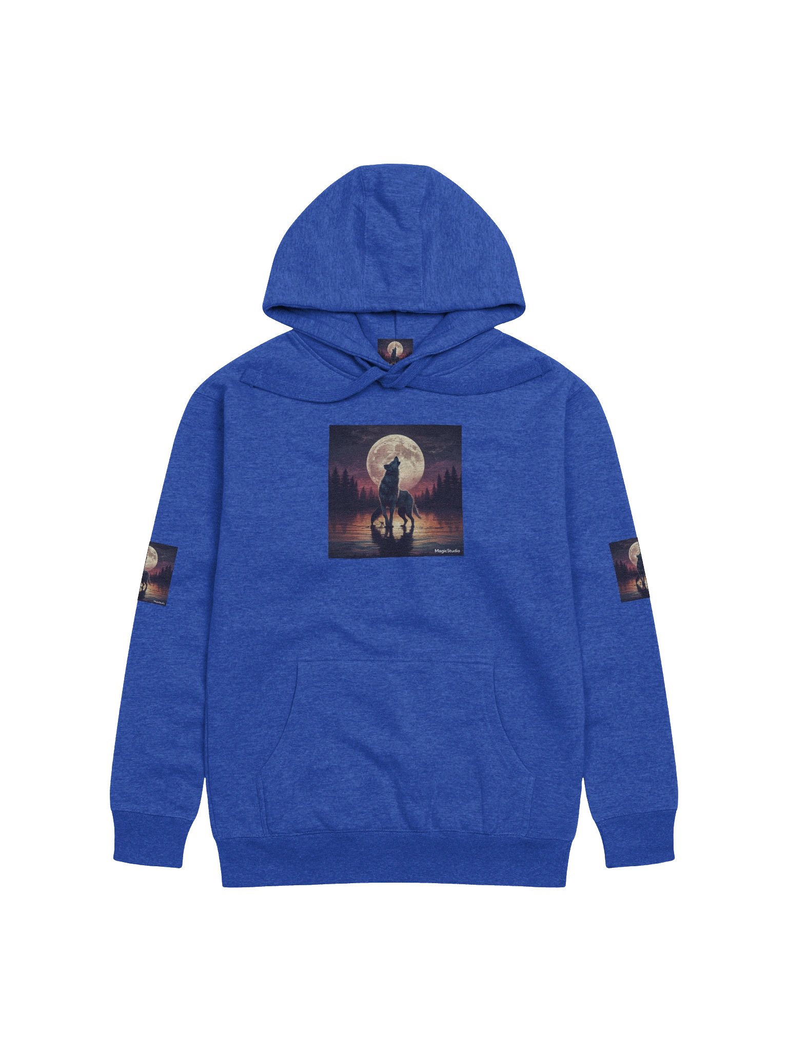 Howling Wolf Premium Hoodie product image (1)