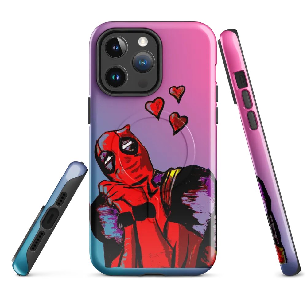 Lovestruck Redpool iPhone® MagSafe® Tough Case product image (4)