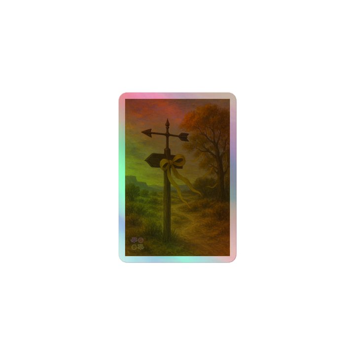 The Way Home Holographic Sticker product image (1)