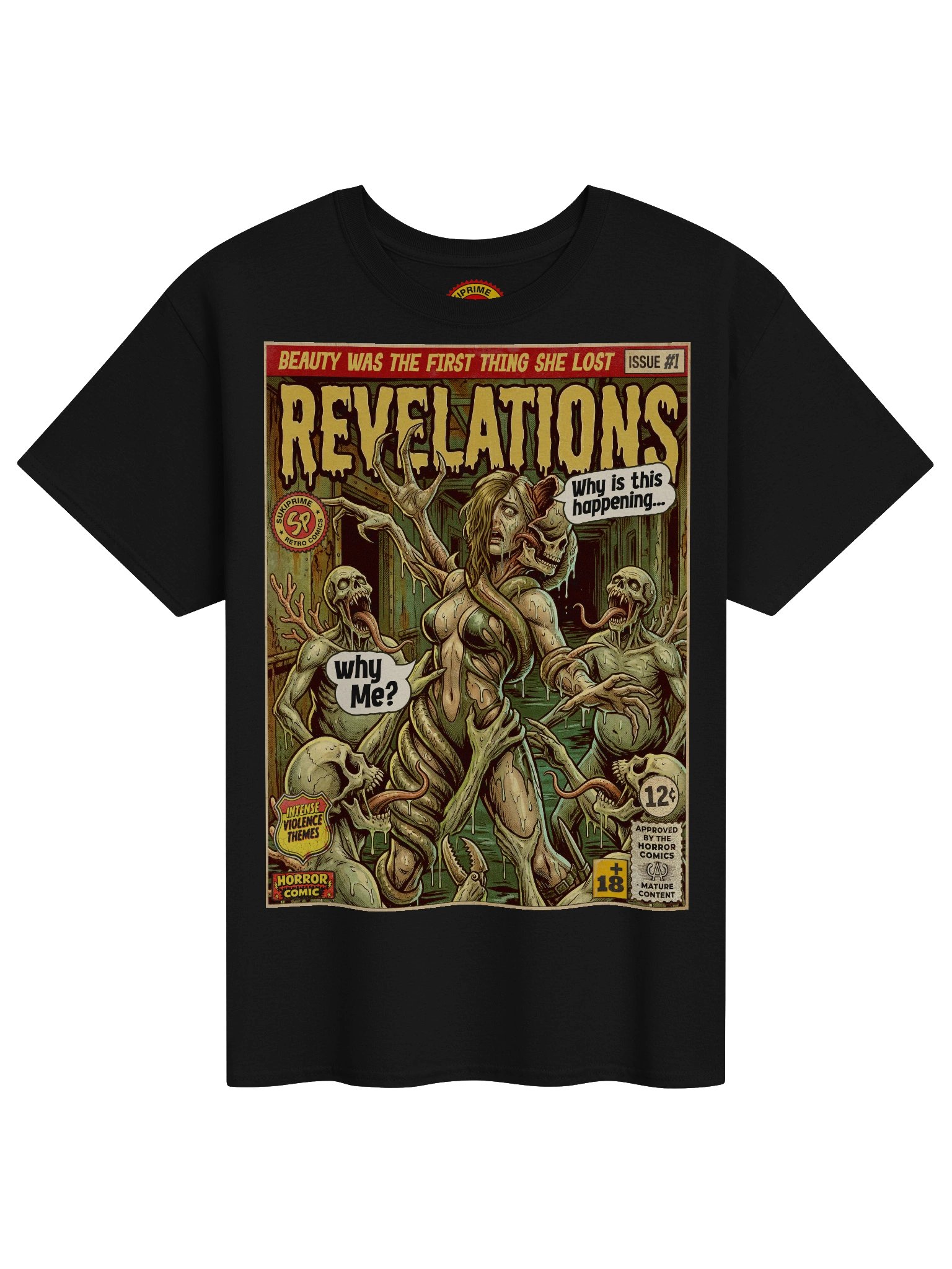 Resident Evil Revelations Comic Art T-Shirt product image (1)