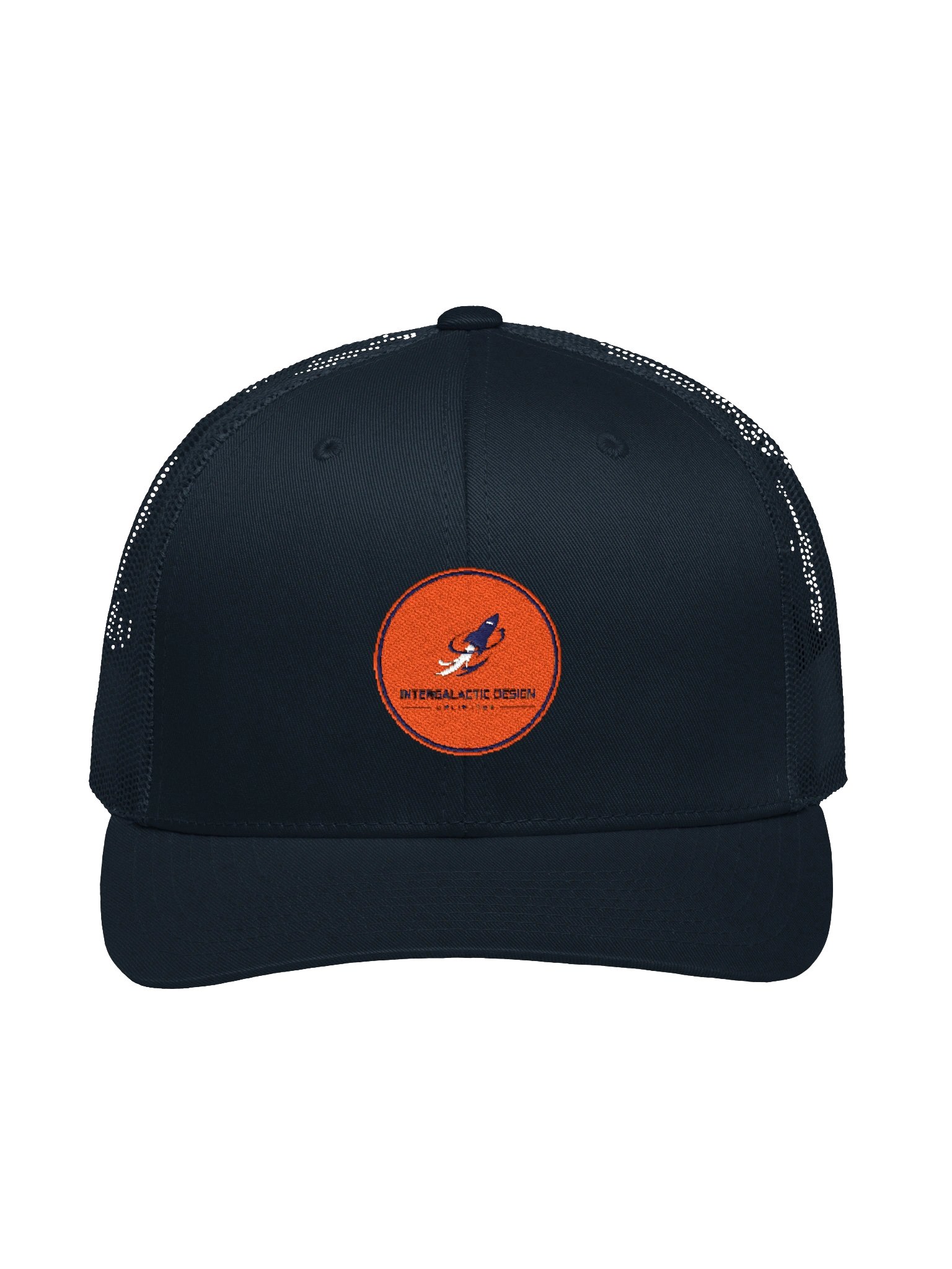 Rocket Badge Trucker Cap (Navy) product image (1)