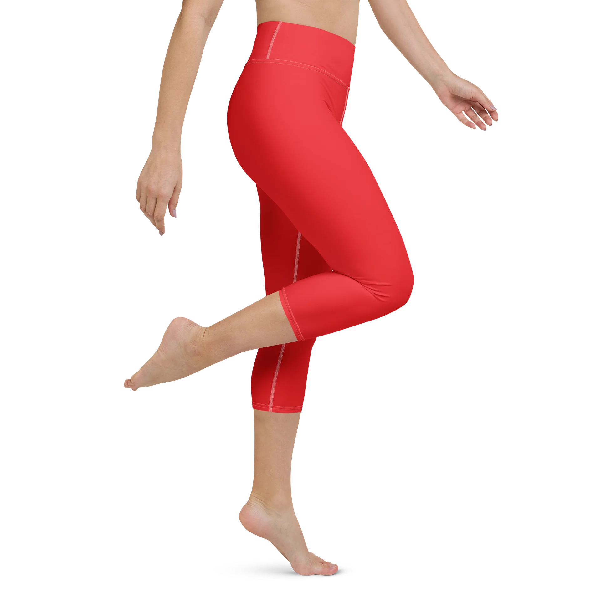 Clinical Capri Leggings (Alizarin) product image (1)