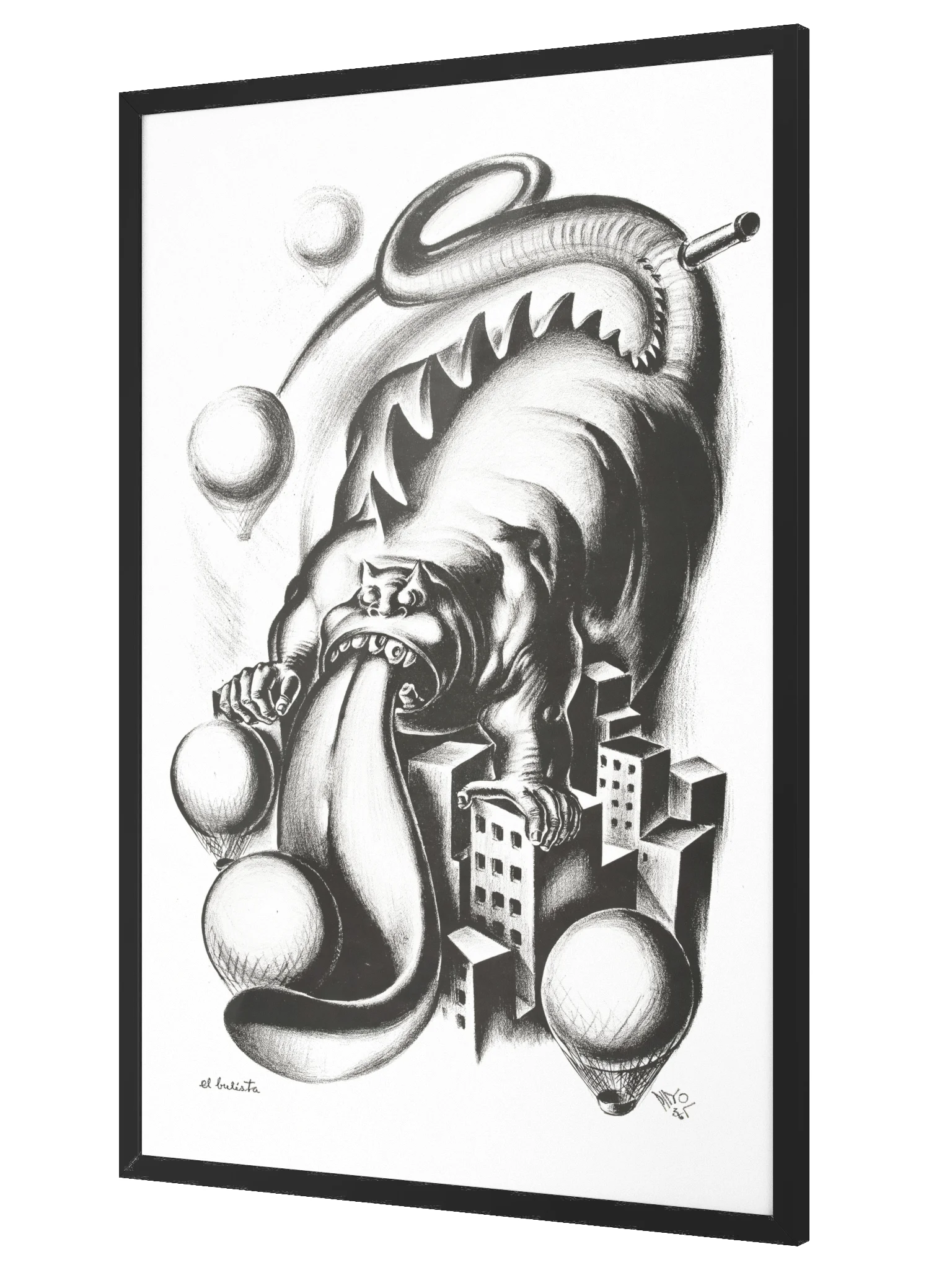 El Bulista (The Bully) Print product image (3)