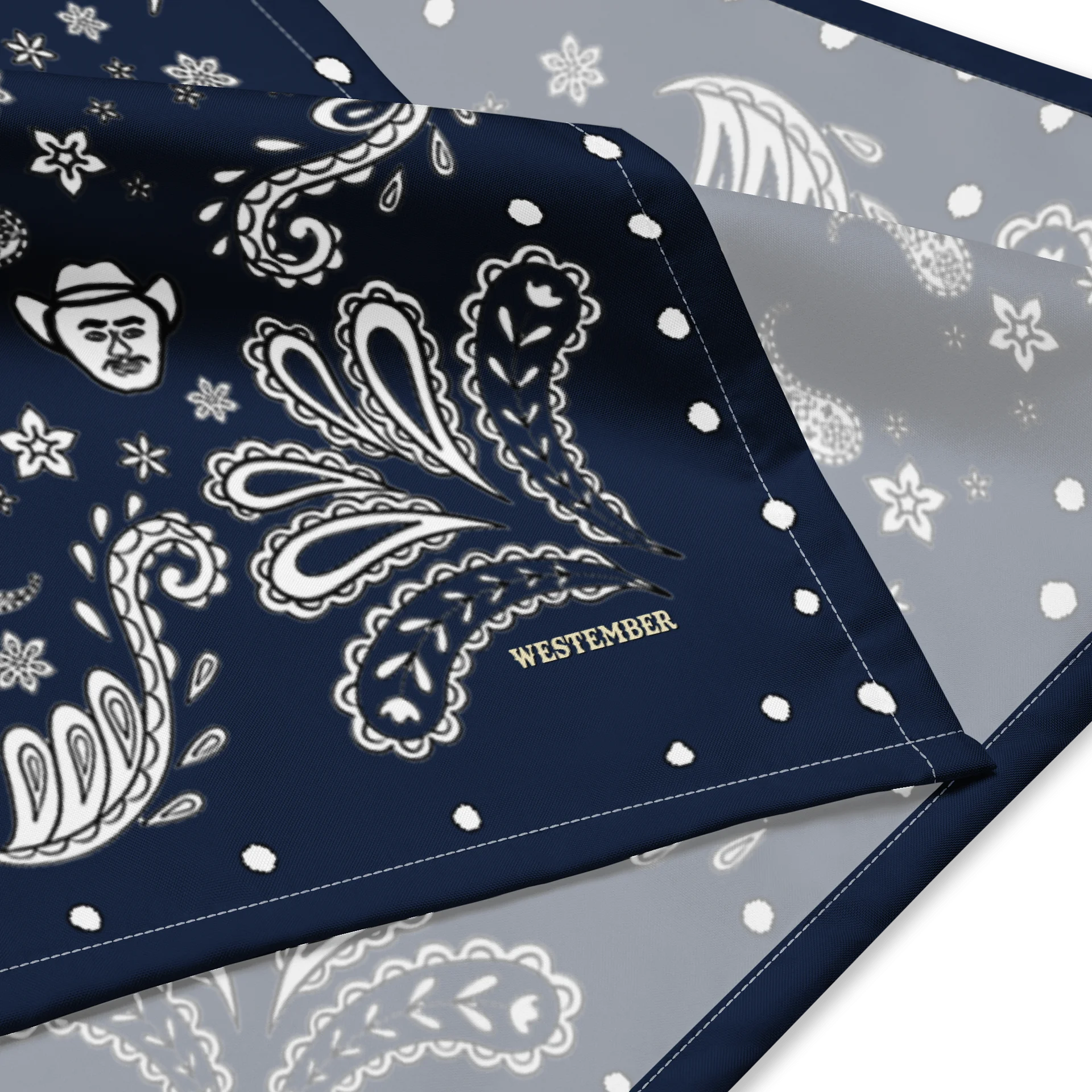 WESTEMBER 2026 BANDANA - BLUE product image (3)