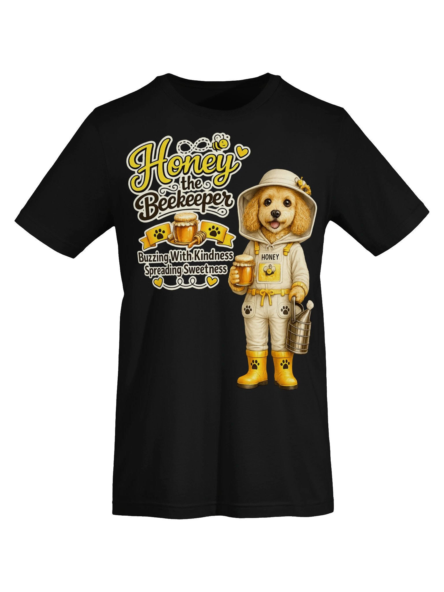 Honey the Beekeeper Dog Adult Tee product image (40)