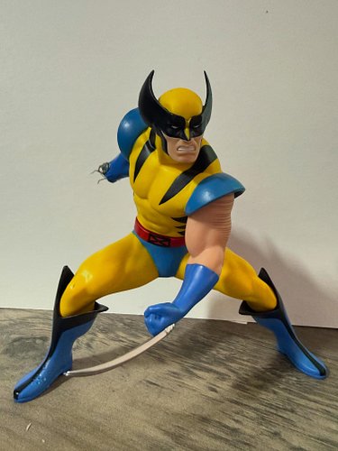 Well… Miles decided Wolverine looked like a chew toy. 

Unfortunately, it turns out this Wolverine’s adamantium isn’t quite i...