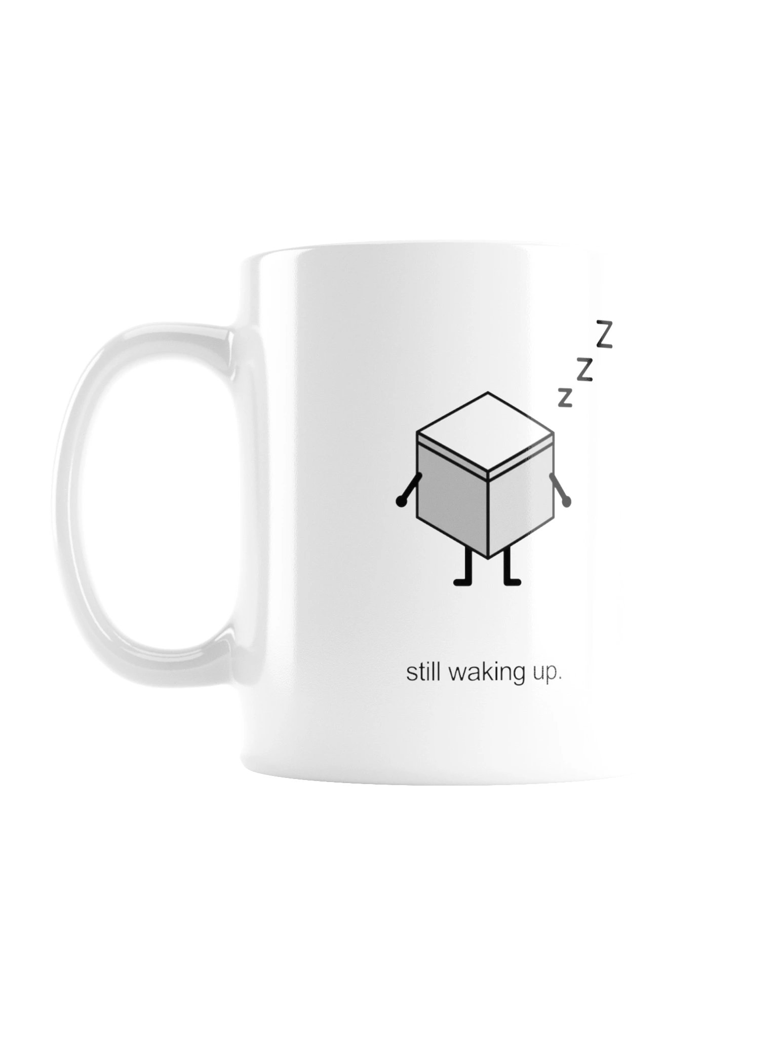 Still waking up — Lid mug product image (1)