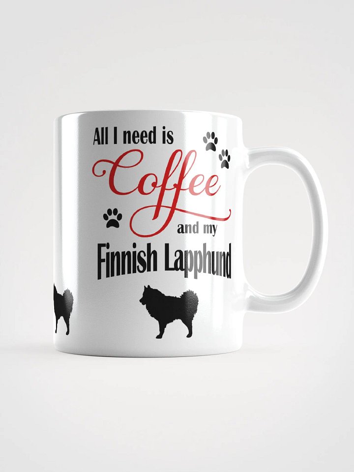 Coffee and my Finnish Lapphund Mug product image (1)