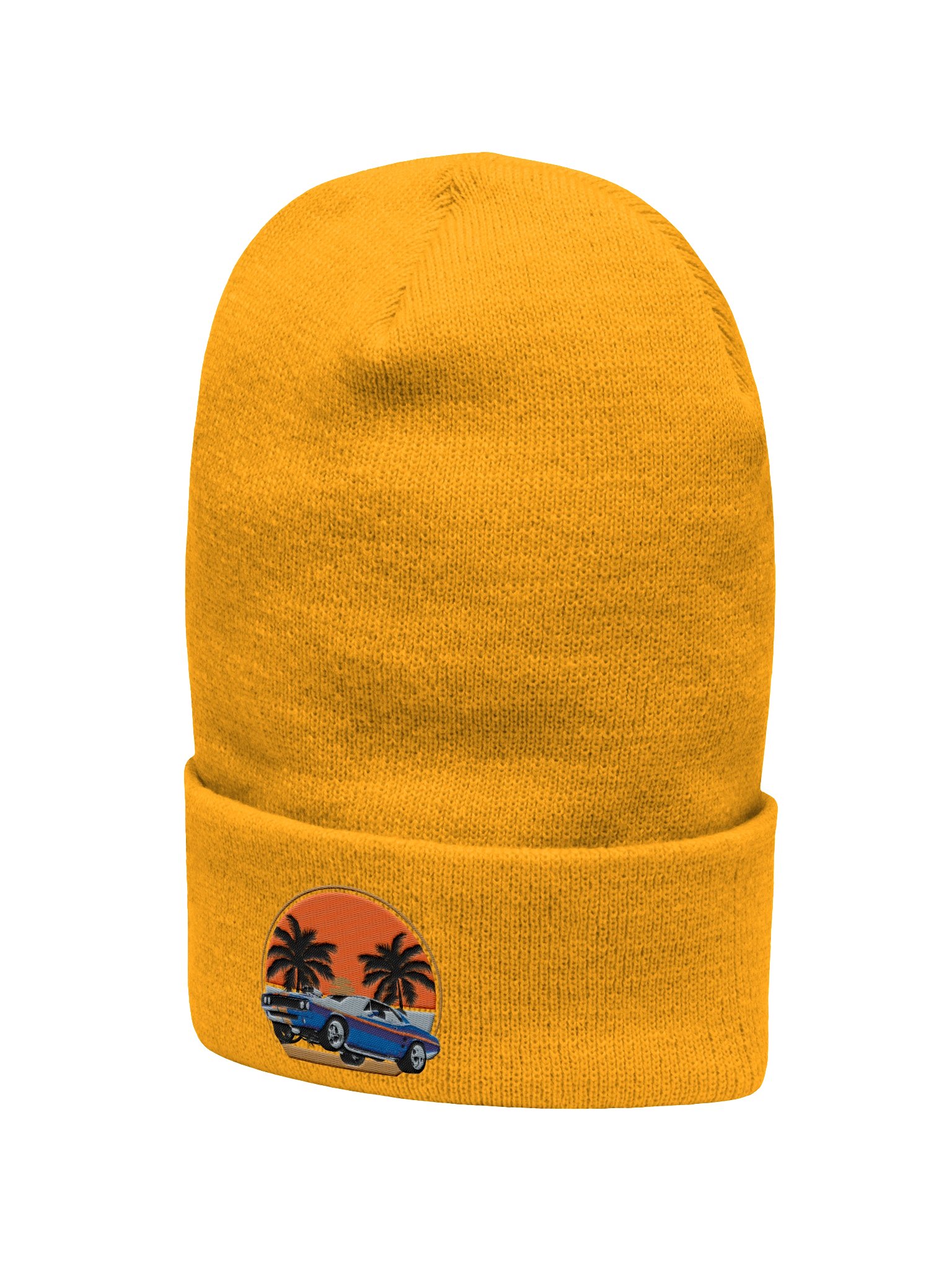 Gold Muscle Car Beanie product image (2)