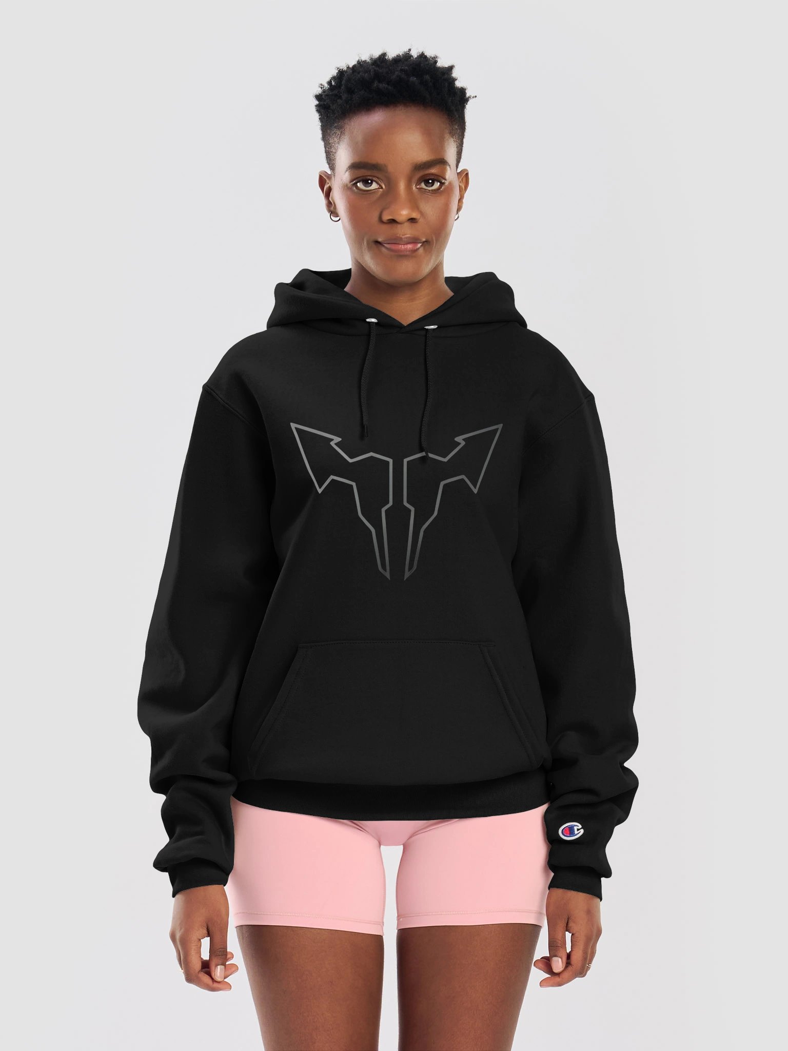 Tension Black Champion Hoodie product image (5)