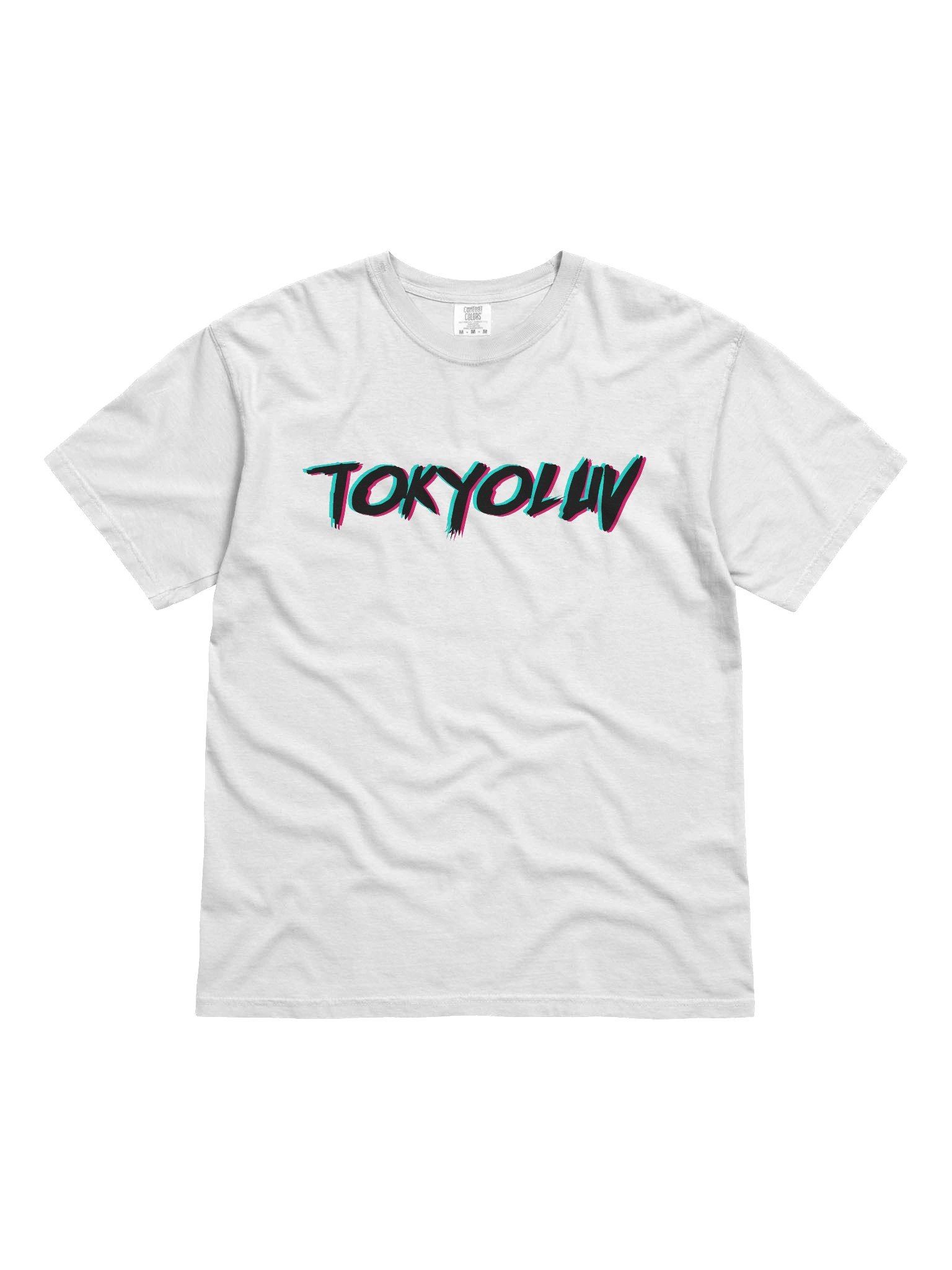 TOKYOLUV GLITCH LOGO BLACK product image (1)