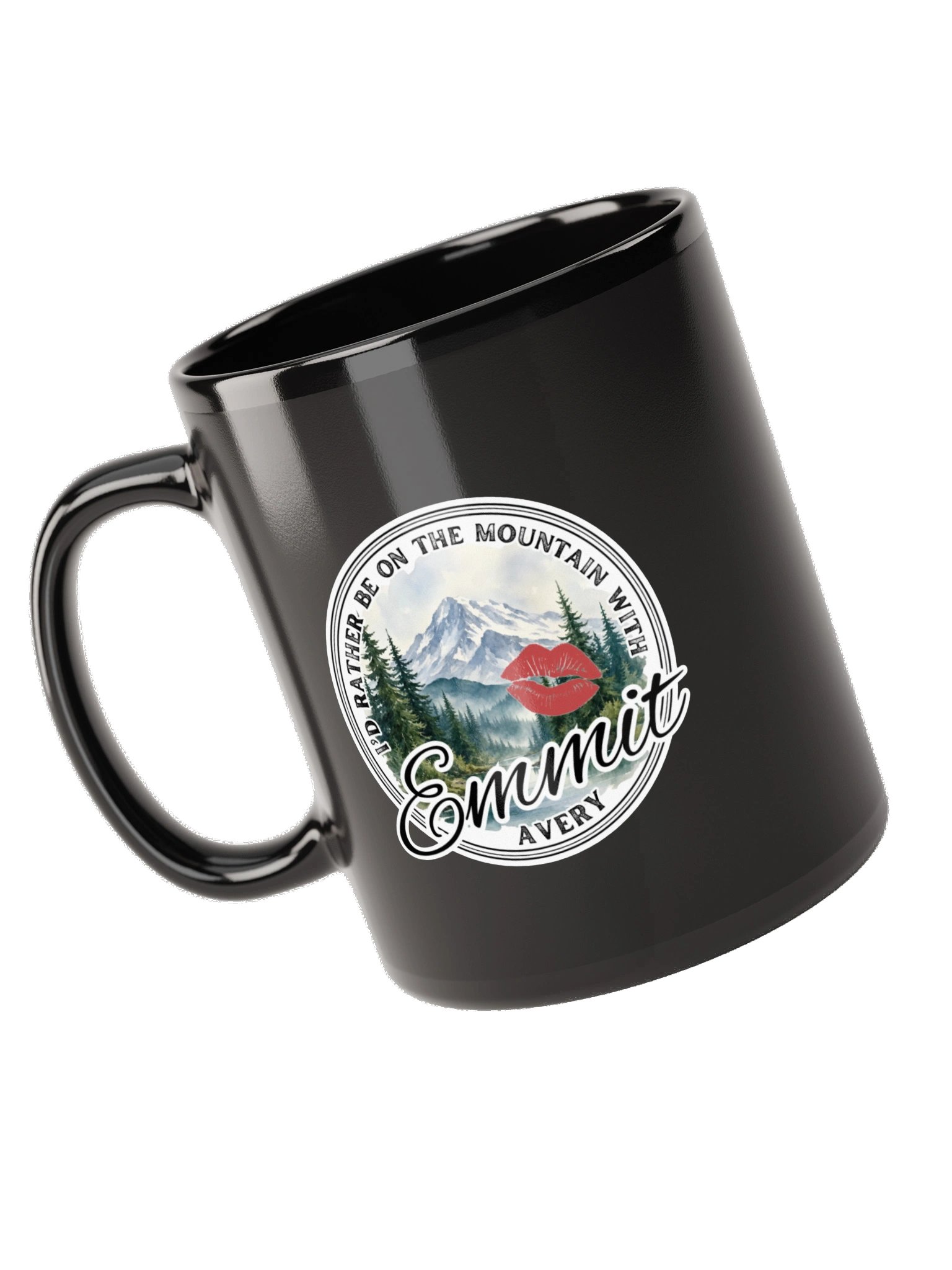 "I'd Rather Be On the Mountain with Emmit Avery" Mug - Official Enchanting Vines Series Merch product image (5)
